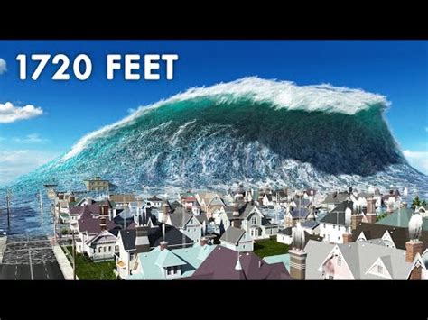 biggest tsunami wave|biggest tsunami wave in history.